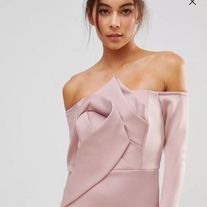 New Origami Bandeau Dress